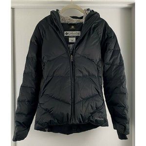 COLUMBIA Omni Heat Duck Down Hooded Parka Ski Jacket Coat Womens SZ XS